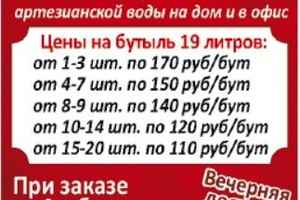 Доставка воды